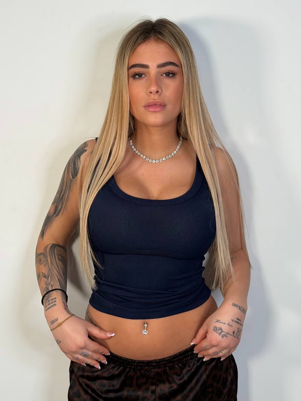 Canotta Costi Spalla Larga - Abbigliamento Jessica