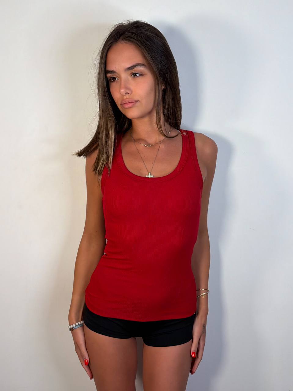 Canotta Costi Spalla Larga - Abbigliamento Jessica