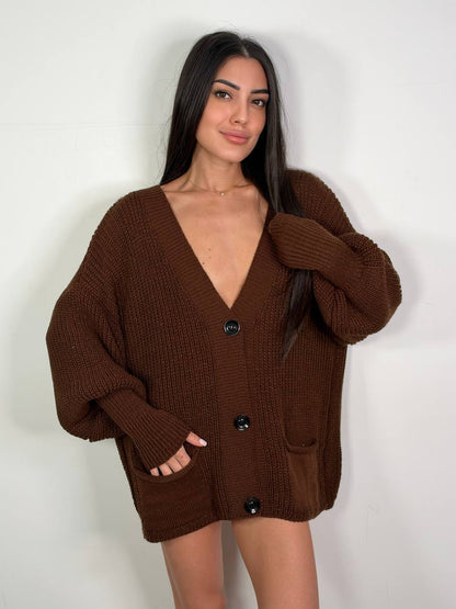 Cardigan Patti Marrone, taglia unica