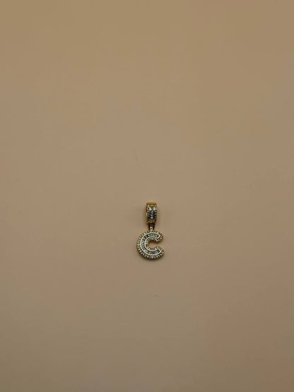 Charm Lettera Per Collana Catena - Abbigliamento Jessica