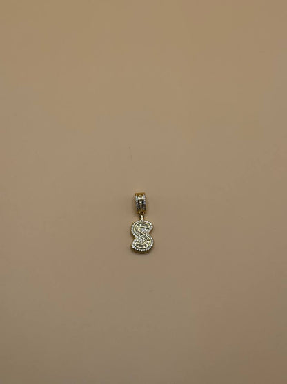 Charm Lettera Per Collana Catena - Abbigliamento Jessica