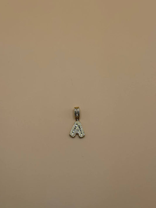 Charm Lettera Per Collana Catena - Abbigliamento Jessica