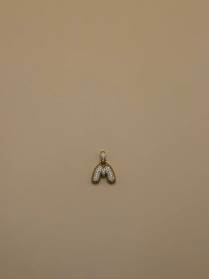 Charm Lettera Per Collana Catena - Abbigliamento Jessica