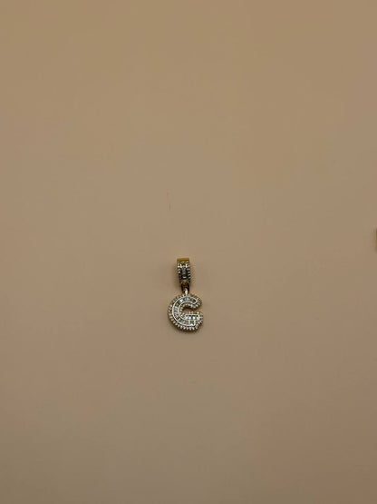 Charm Lettera Per Collana Catena - Abbigliamento Jessica