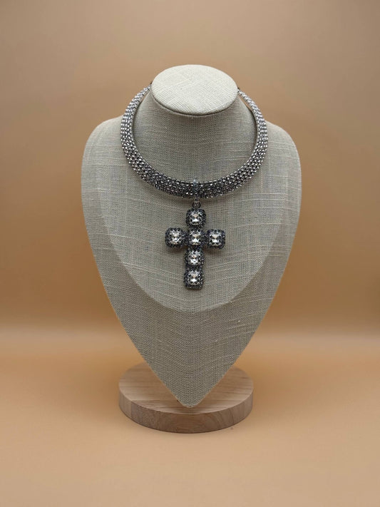 Collana Croce Prestige - Abbigliamento Jessica
