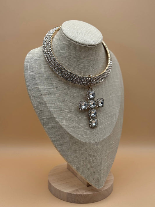 Collana Croce Prestige - Abbigliamento Jessica