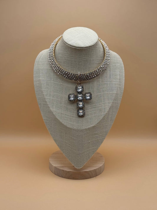 Collana Croce Prestige - Abbigliamento Jessica