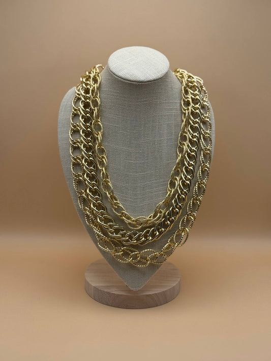 Collana Golden Loops - Abbigliamento Jessica