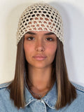 Cuffia Crochet Paillettes - Abbigliamento Jessica
