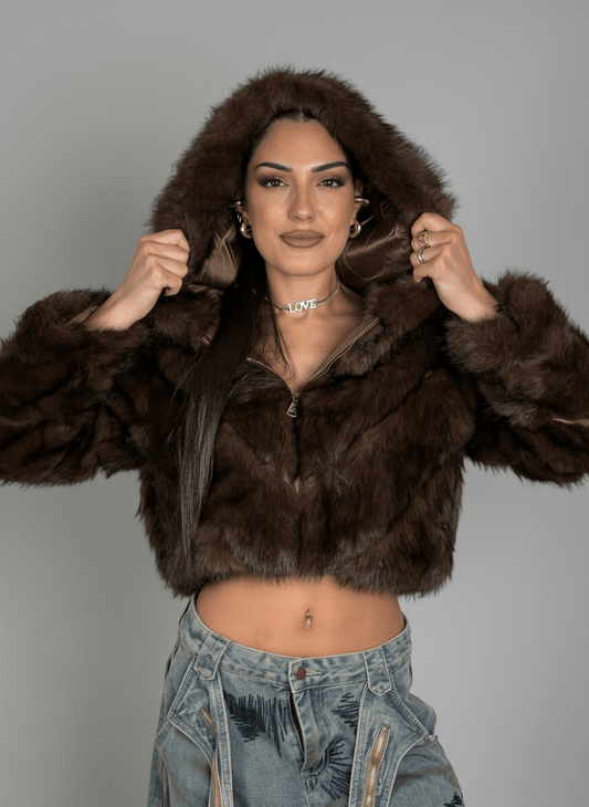 Eco - Fur Divine Brown - Abbigliamento Jessica