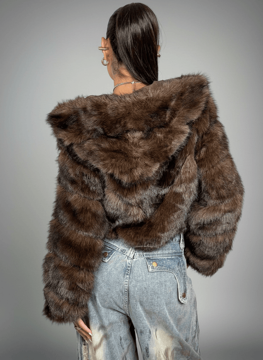 Eco - Fur Divine Brown - Abbigliamento Jessica