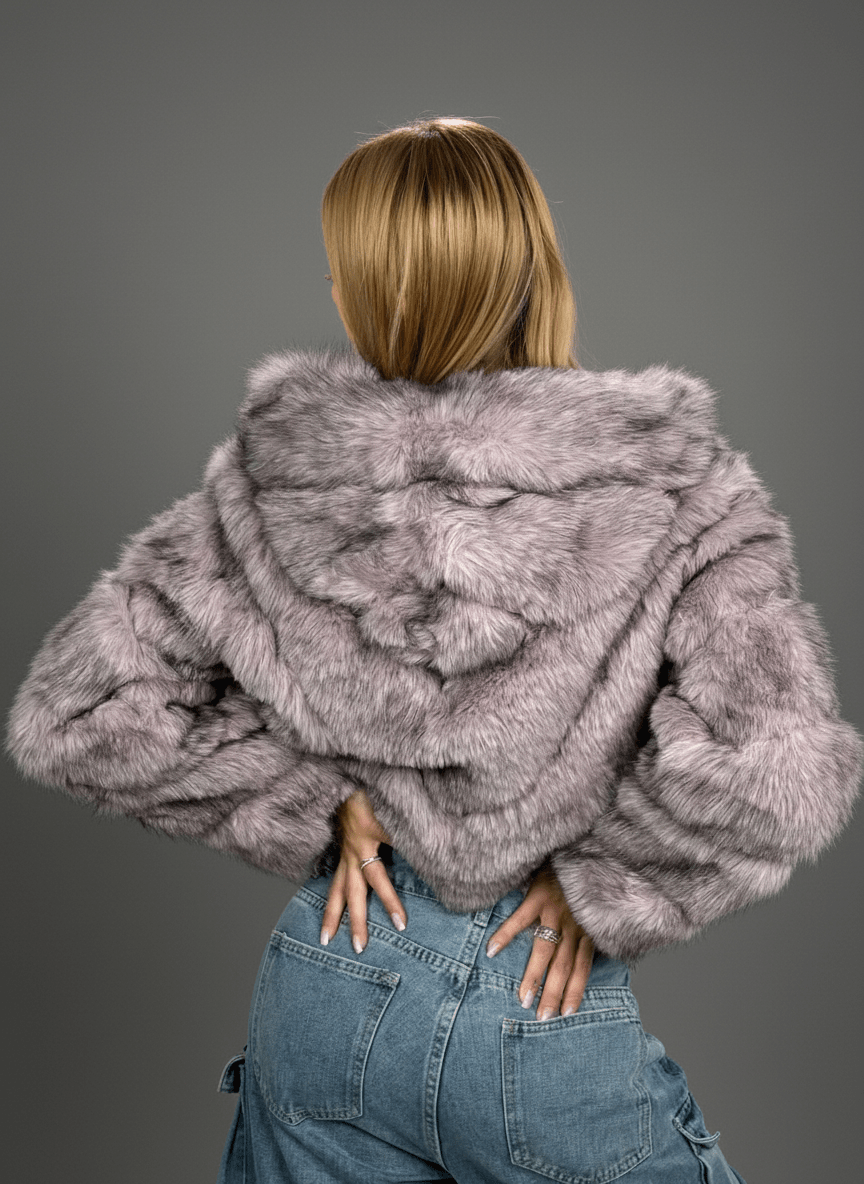 Eco - Fur Divine Rosa - Abbigliamento Jessica