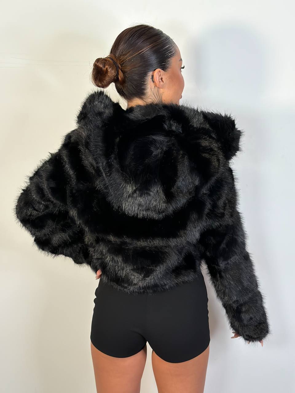 Eco Fur Soft Glam Crop - Abbigliamento Jessica