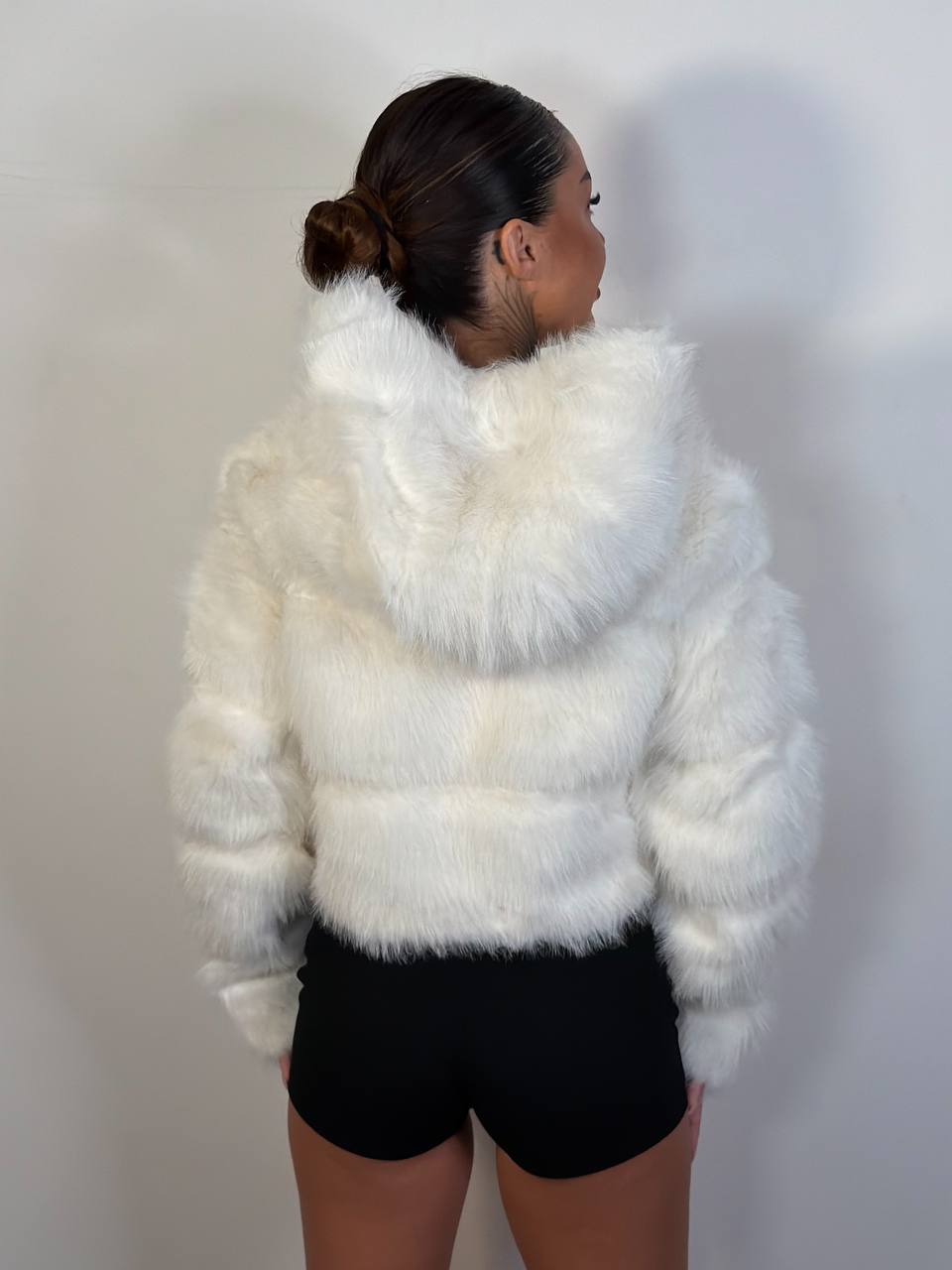 Eco Fur Soft Glam Crop - Abbigliamento Jessica
