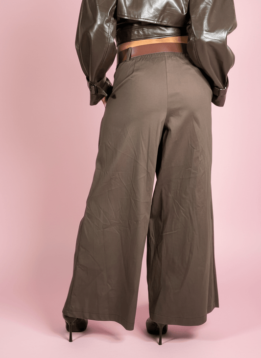 Empire Pants Marrone - Abbigliamento Jessica