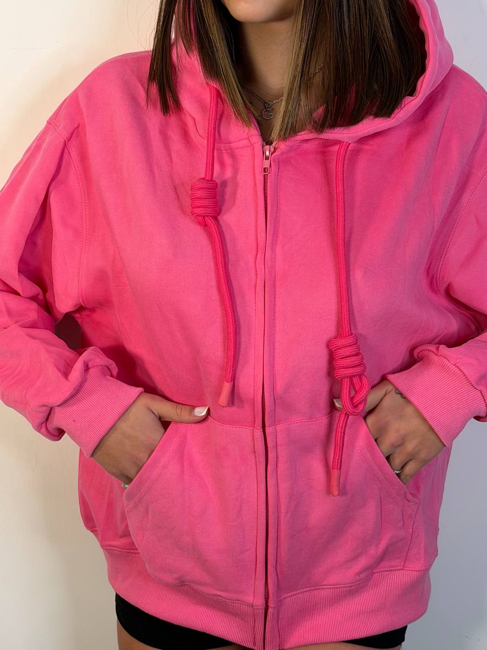 Felpa Babe Zip - Abbigliamento Jessica