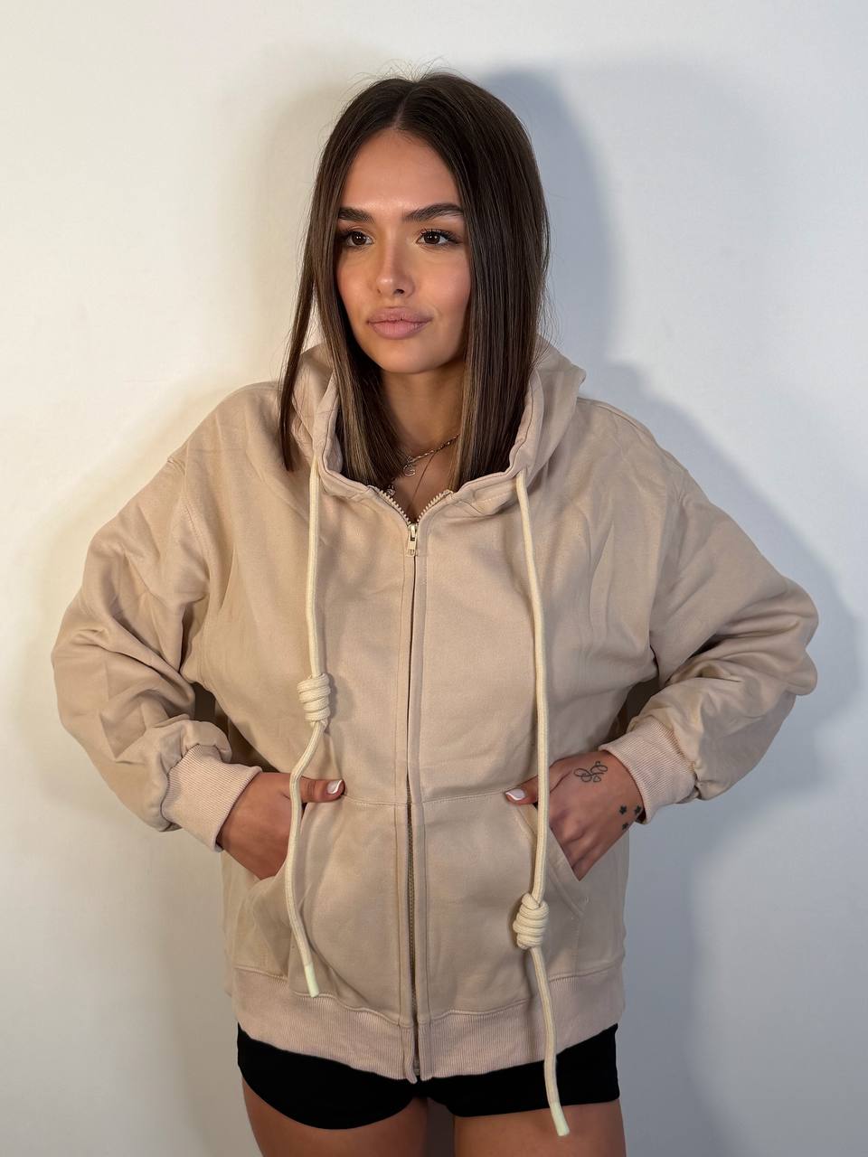 Felpa Babe Zip - Abbigliamento Jessica