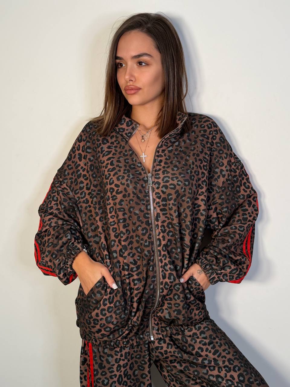 Felpa Choco Crop - Abbigliamento Jessica