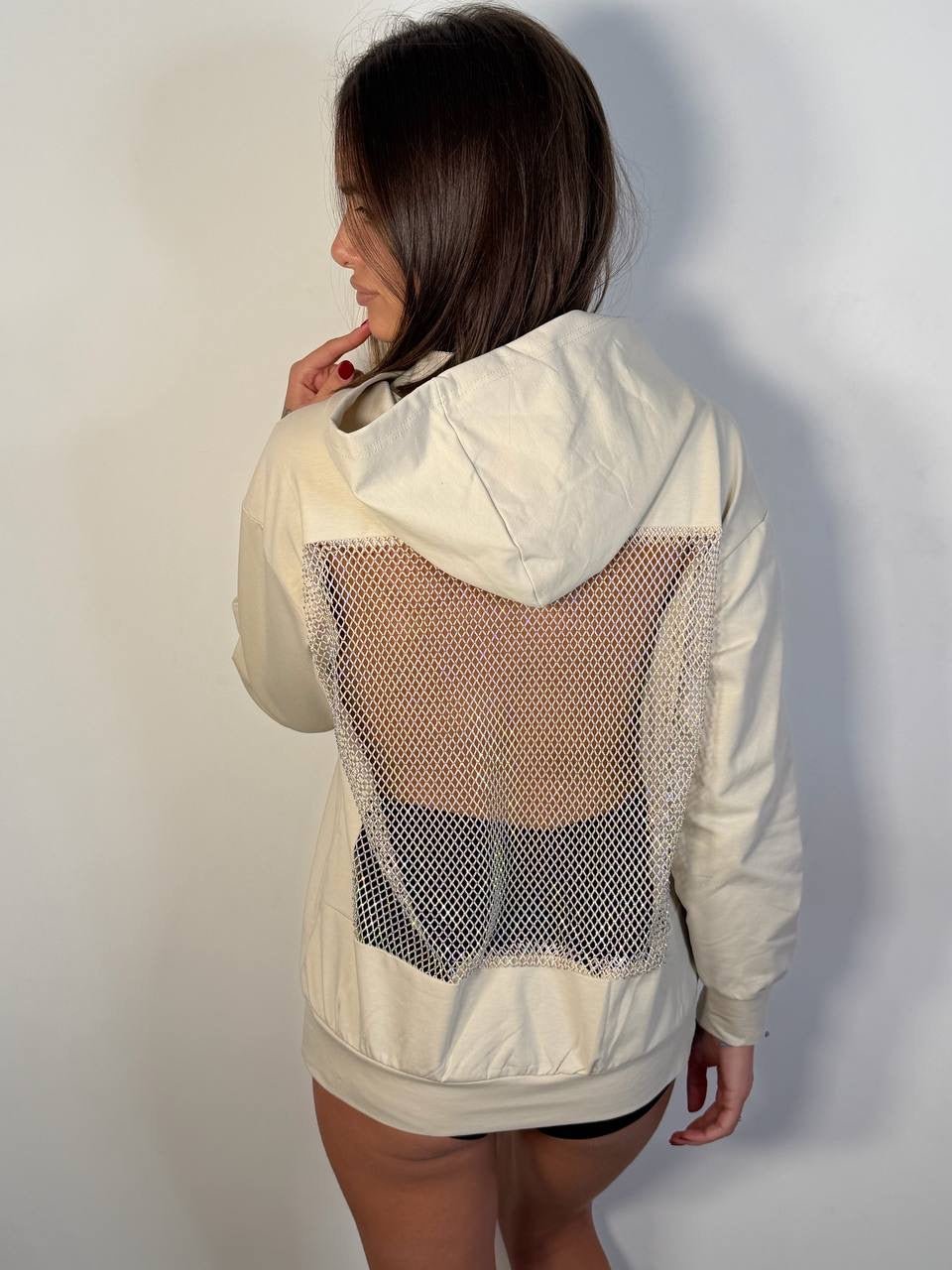 Felpa Rete - Abbigliamento Jessica