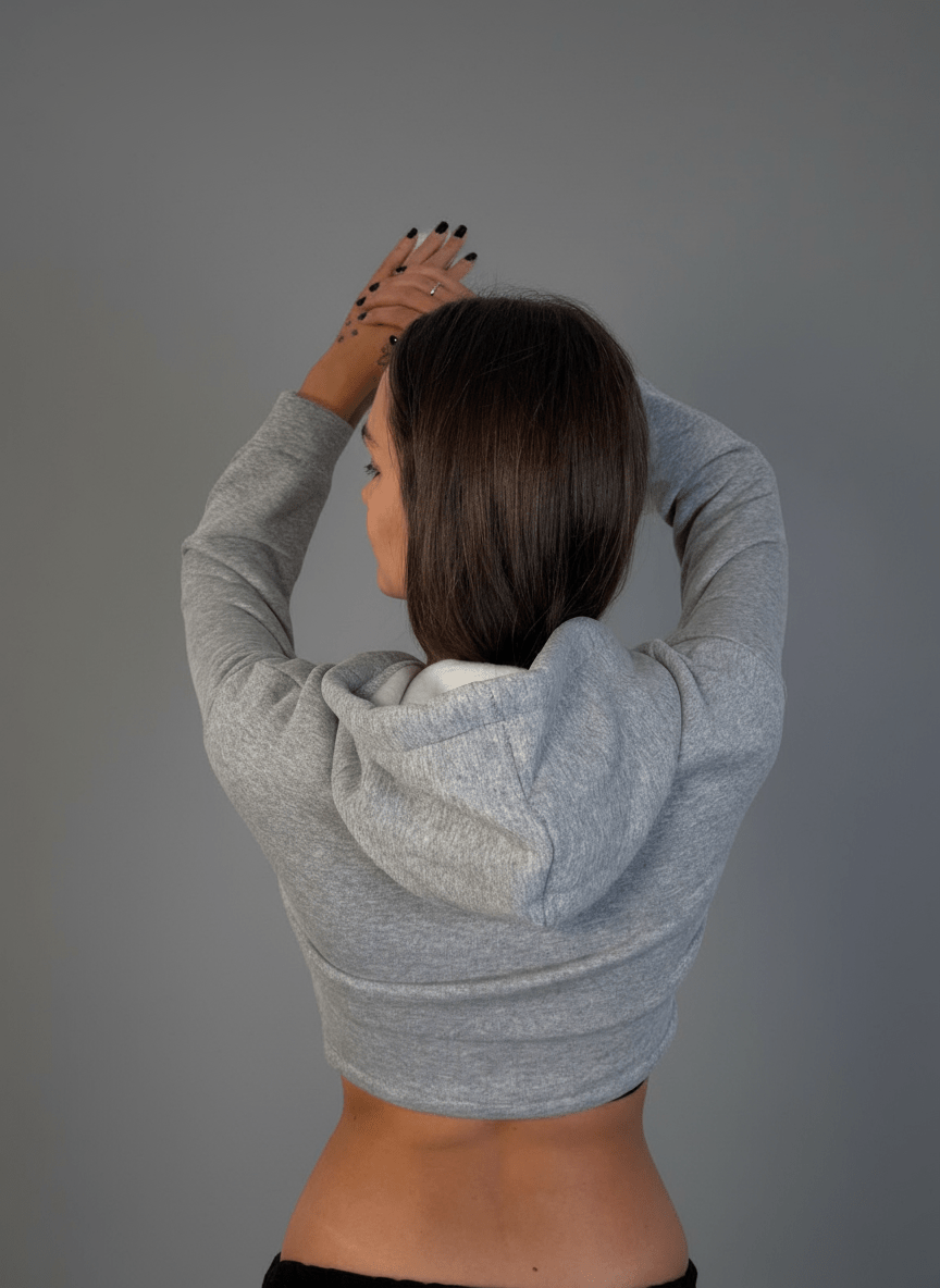 Felpa Zip Vanilla - Abbigliamento Jessica