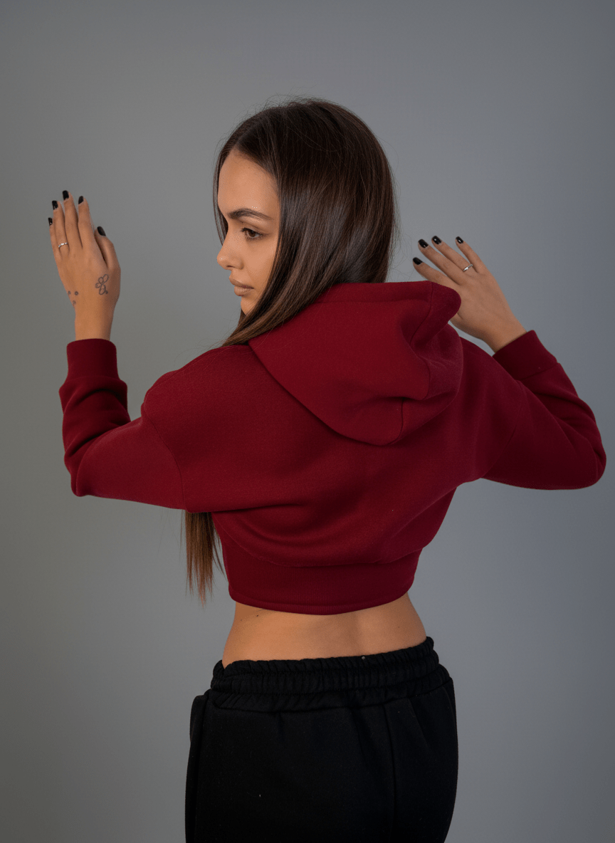 Felpa Zip Vanilla - Abbigliamento Jessica