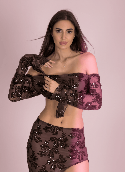 Gala Set Marrone - Abbigliamento Jessica