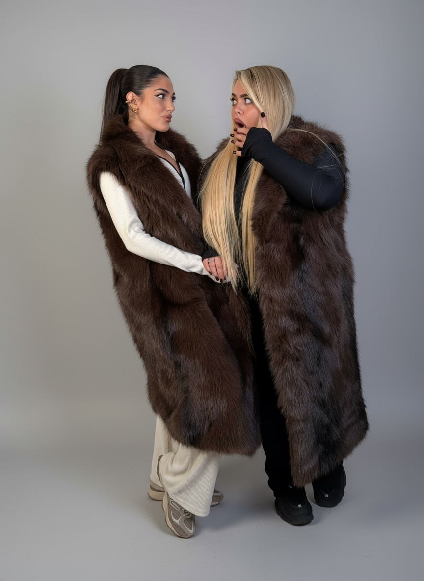 Gilet Alaska In Eco - Pelliccia - Abbigliamento Jessica