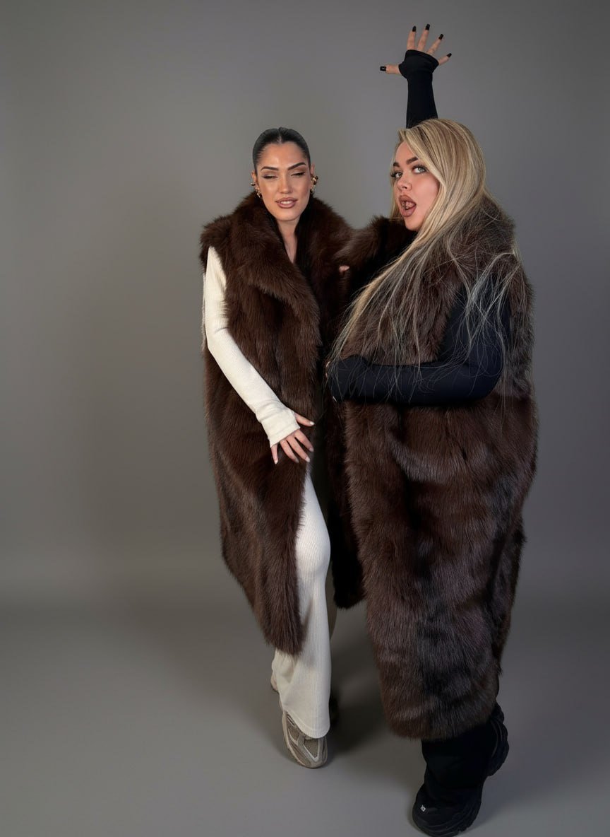 Gilet Alaska In Eco - Pelliccia - Abbigliamento Jessica