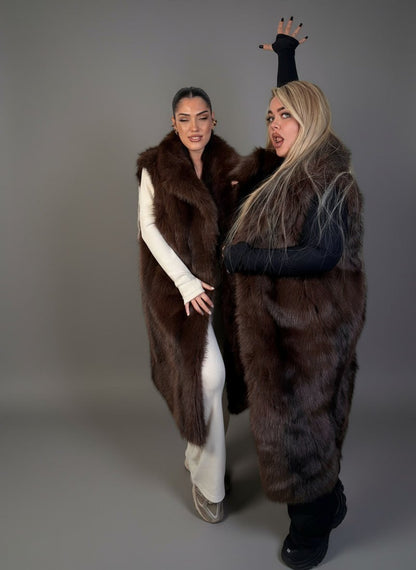 Gilet Alaska In Eco - Pelliccia - Abbigliamento Jessica