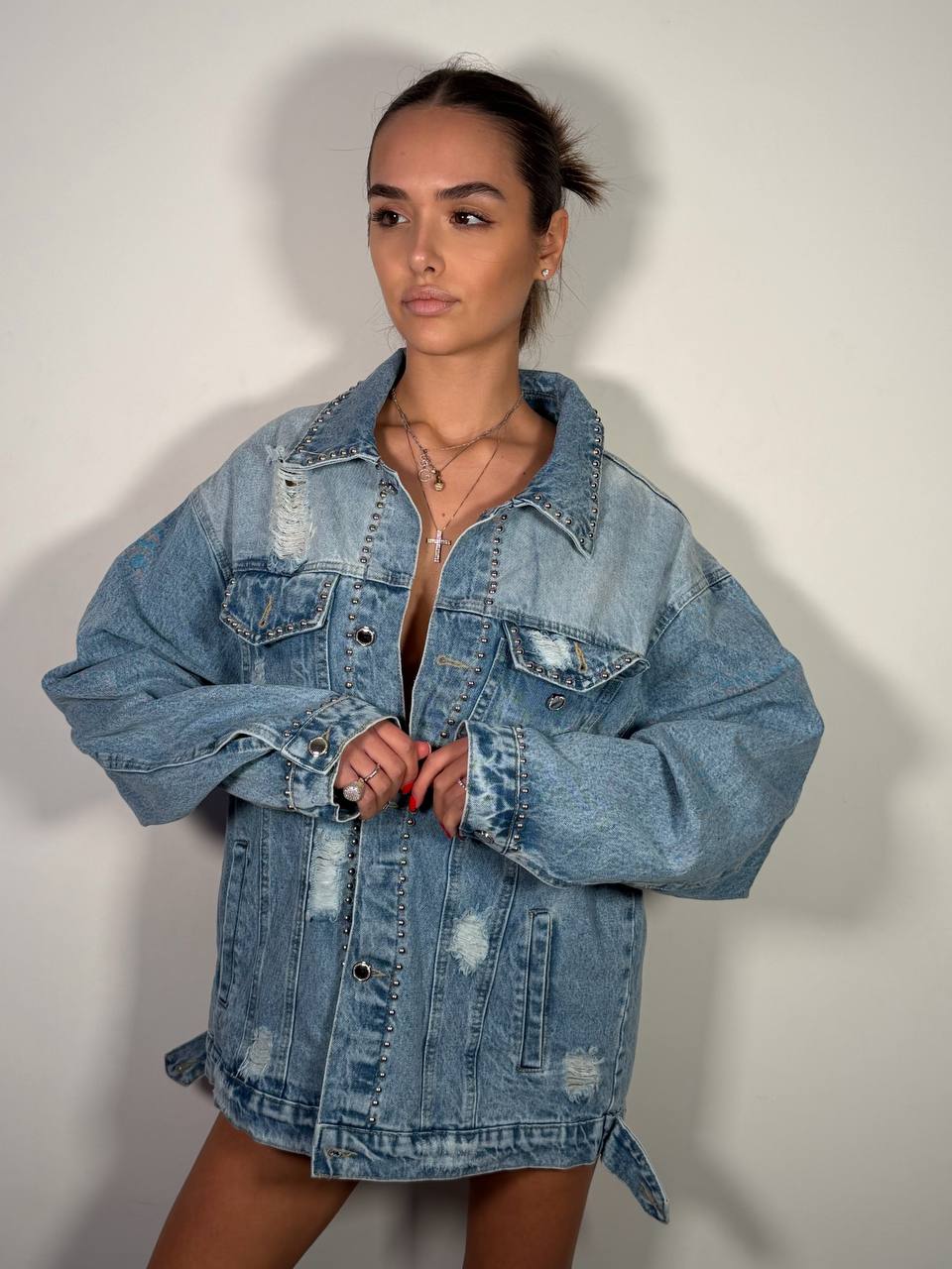 Giubbino Borchiette - Abbigliamento Jessica