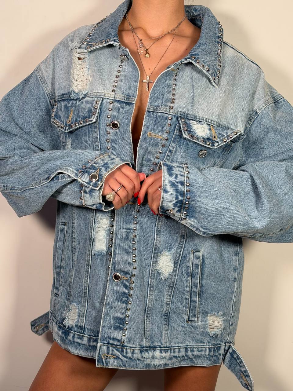 Giubbino Borchiette - Abbigliamento Jessica