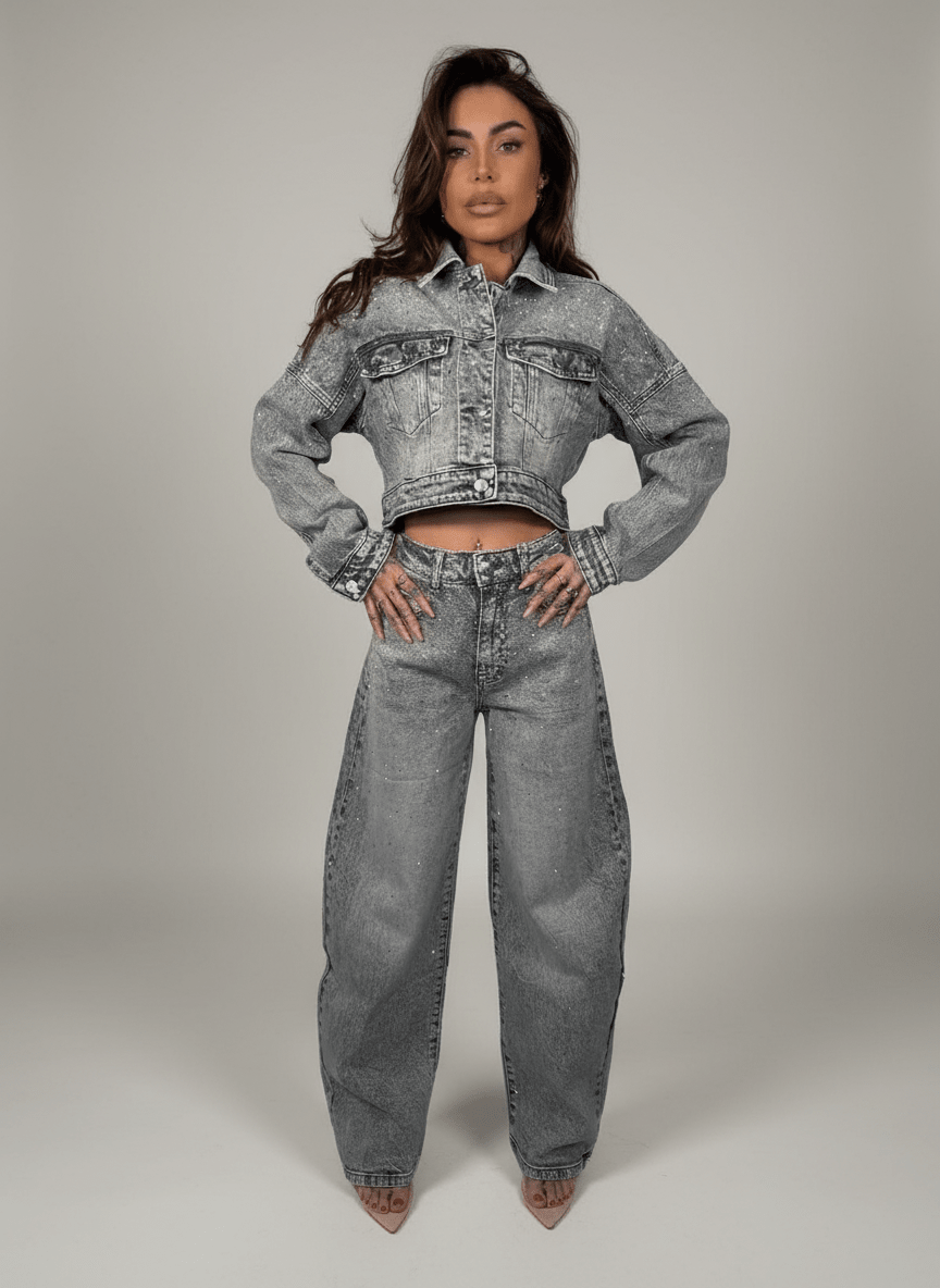 Giubbino Grey - Abbigliamento Jessica