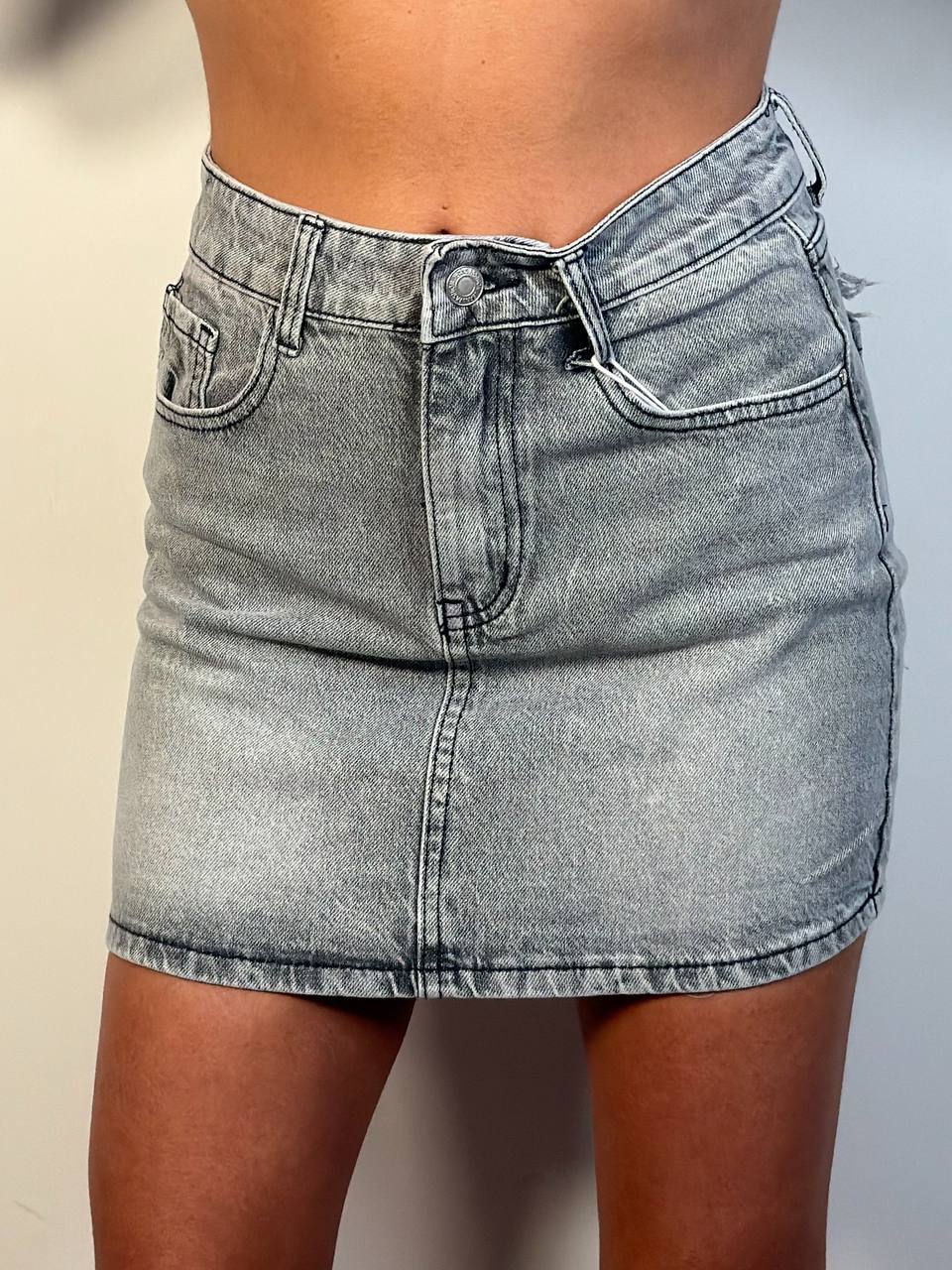 Gonna Tasca Strass - Abbigliamento Jessica