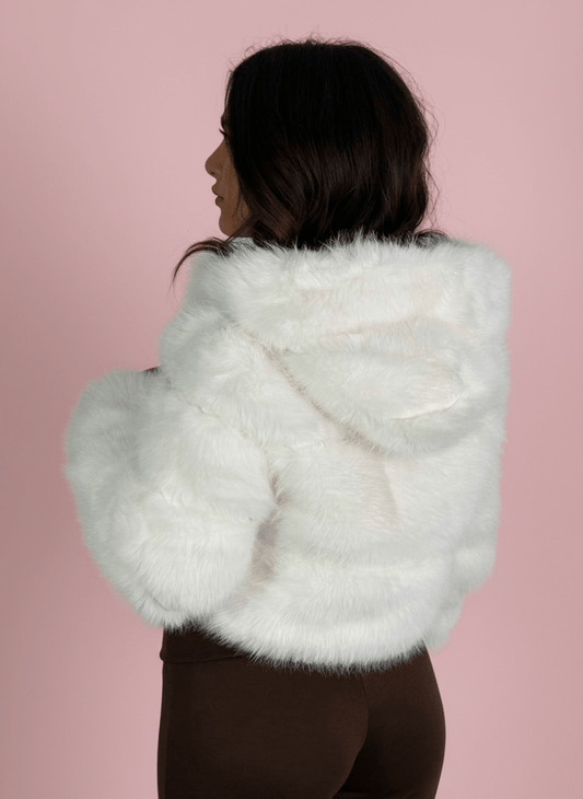 Ice Queen Eco - Fur Bianco - Abbigliamento Jessica