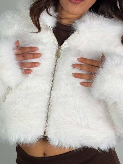 Ice Queen Eco - Fur Bianco - Abbigliamento Jessica