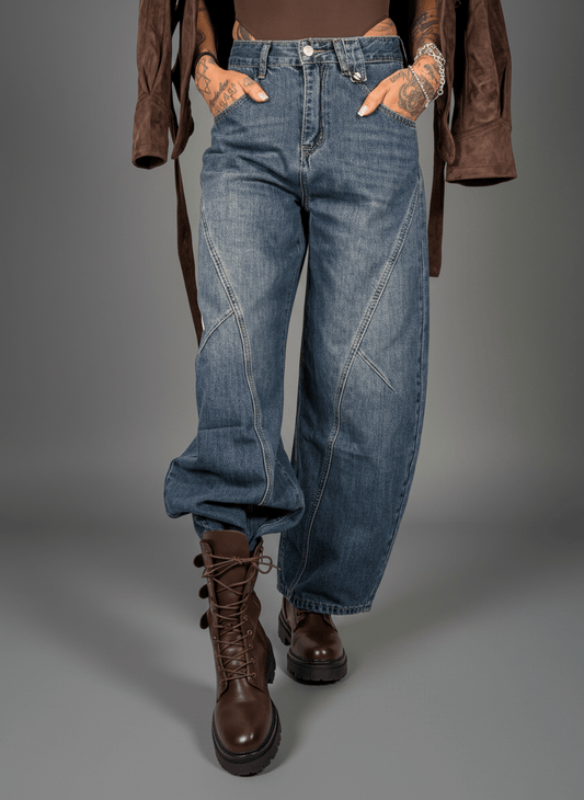 Jeans Arc Balloon - Abbigliamento Jessica