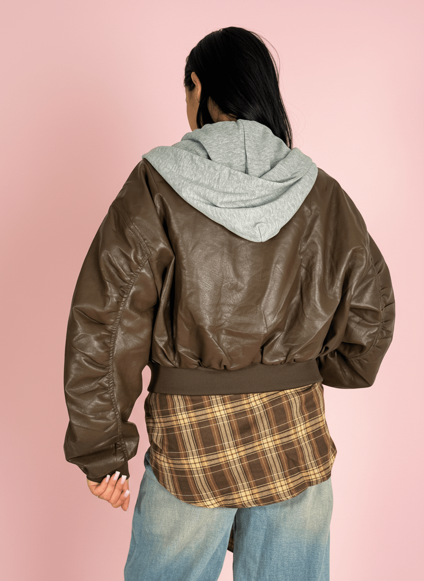 Jeans Balloon Vintage Con Camicia Effetto Cinta - Abbigliamento Jessica