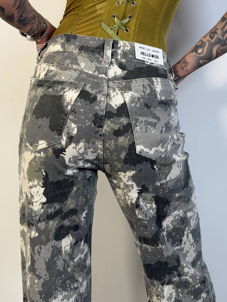 Jeans Camouflage - Abbigliamento Jessica