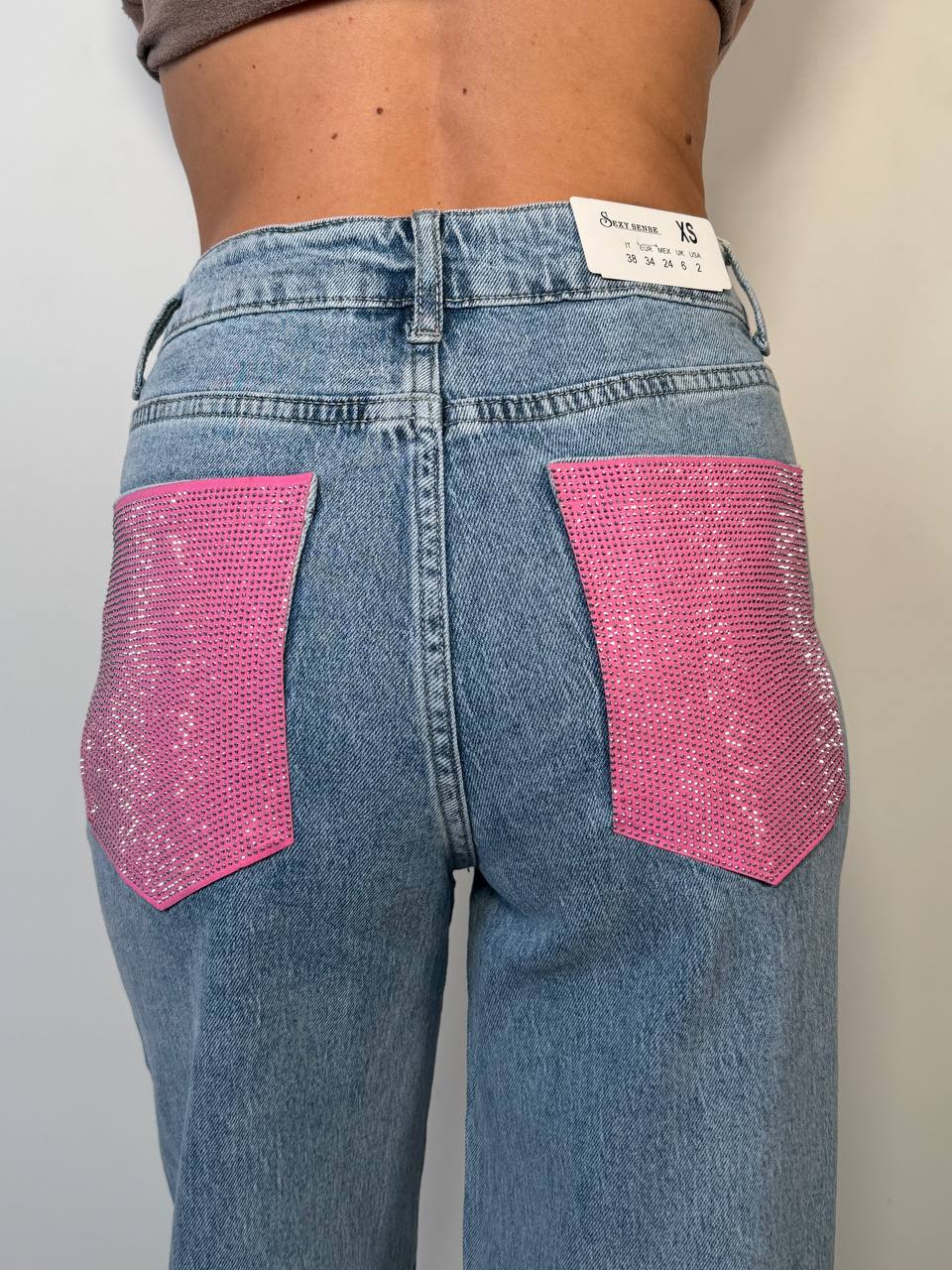 Jeans Double Pink - Abbigliamento Jessica