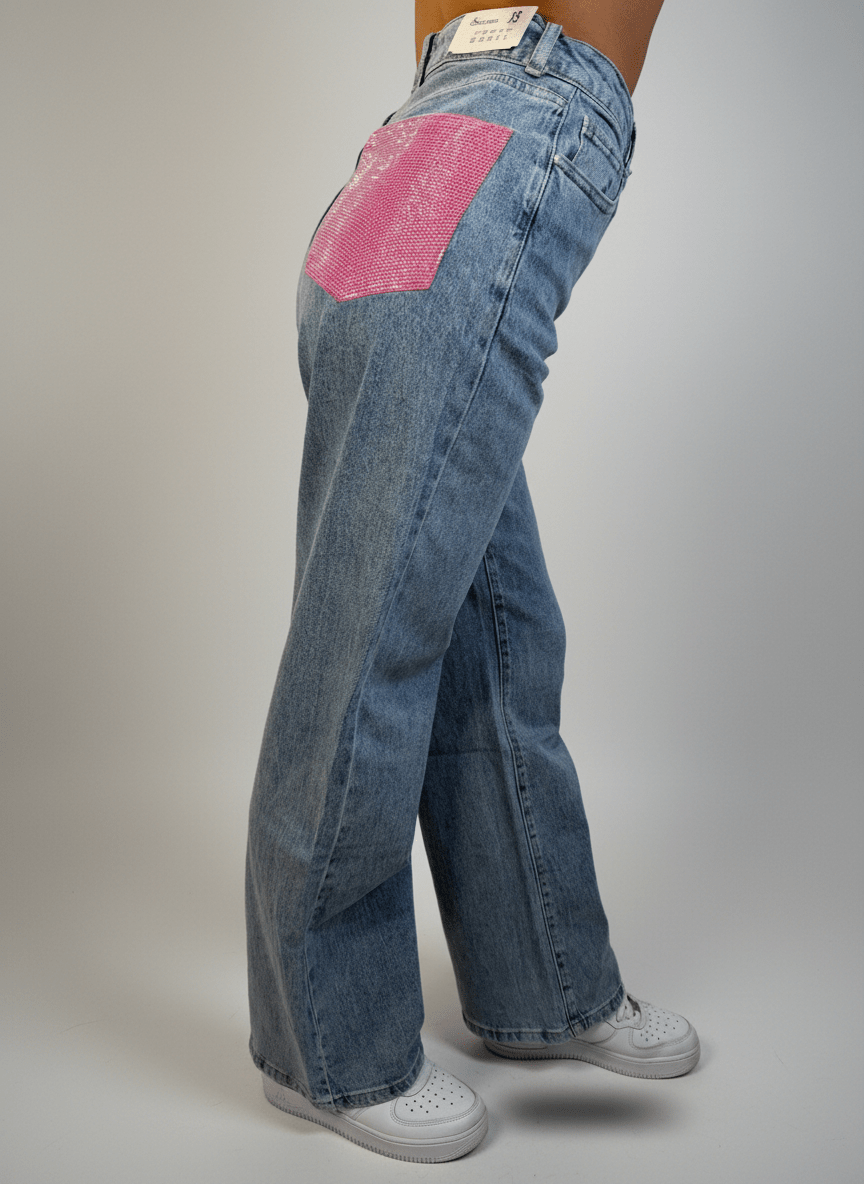Jeans Double Pink - Abbigliamento Jessica