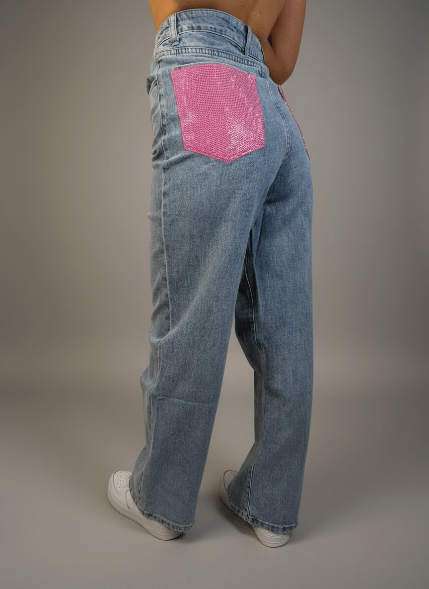 Jeans Double Pink - Abbigliamento Jessica