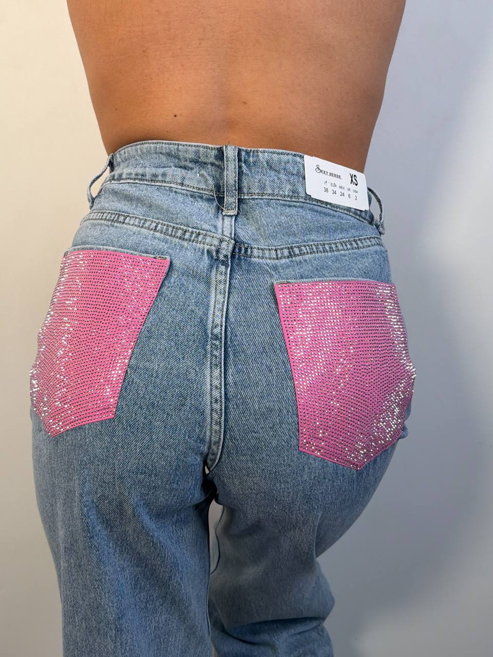 Jeans Double Pink - Abbigliamento Jessica