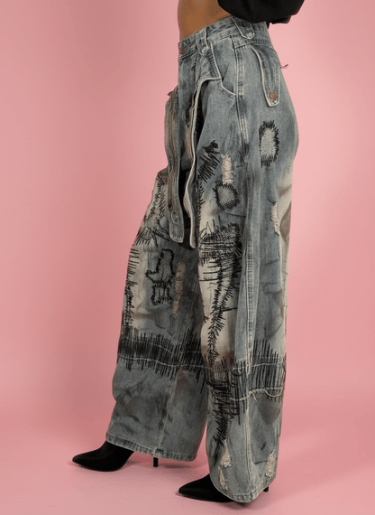 Jeans Graffiti Soul - Abbigliamento Jessica