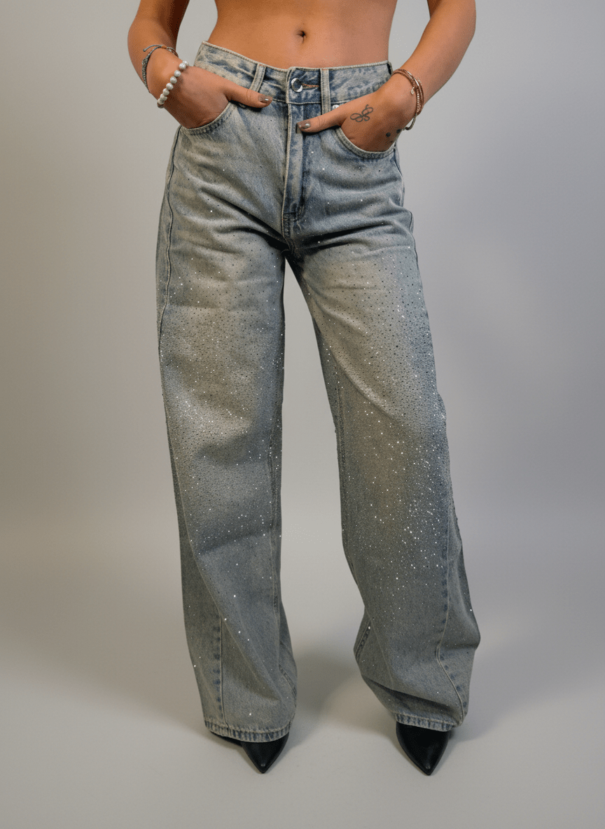 Jeans Strass Altea - Abbigliamento Jessica