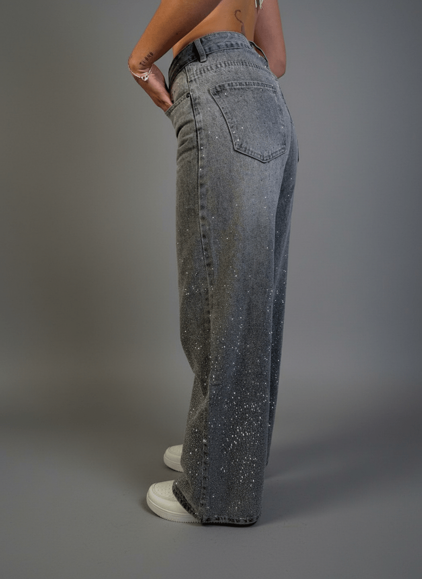 Jeans Strass Favola - Abbigliamento Jessica