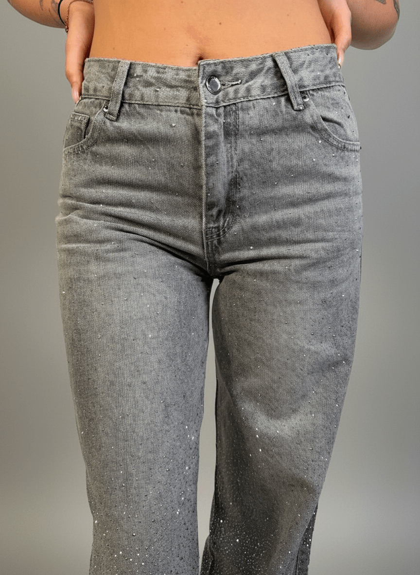 Jeans Strass Favola - Abbigliamento Jessica