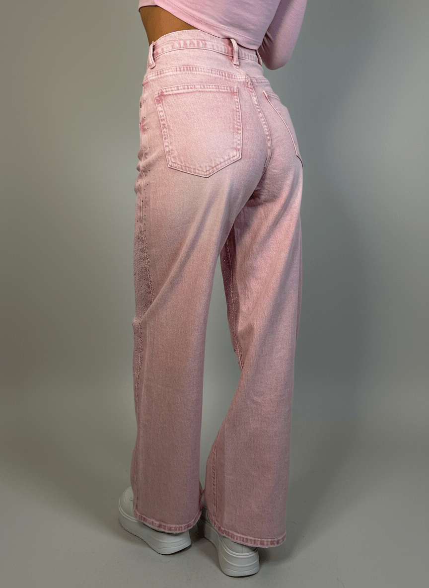 Jeans Strass Pinky - Abbigliamento Jessica