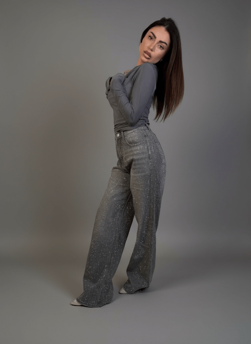 Jeans Strass Vega - Abbigliamento Jessica