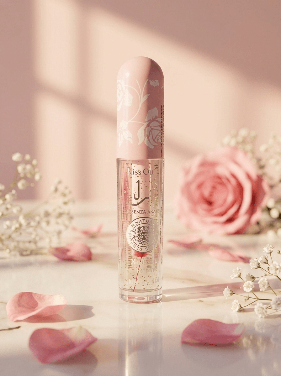 Kiss Oumi Essenza Aarabe Lip Oil Magico (PH Reagente) 🌸 7ml - Abbigliamento Jessica