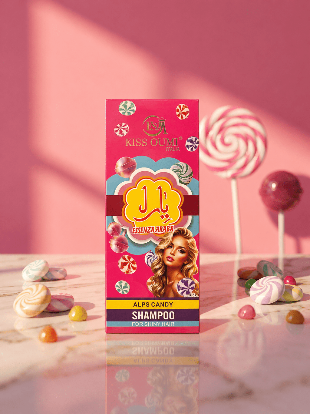 Kiss Oumi Essenza Araba Alps Candy Shampoo 🍭 400ml - Abbigliamento Jessica